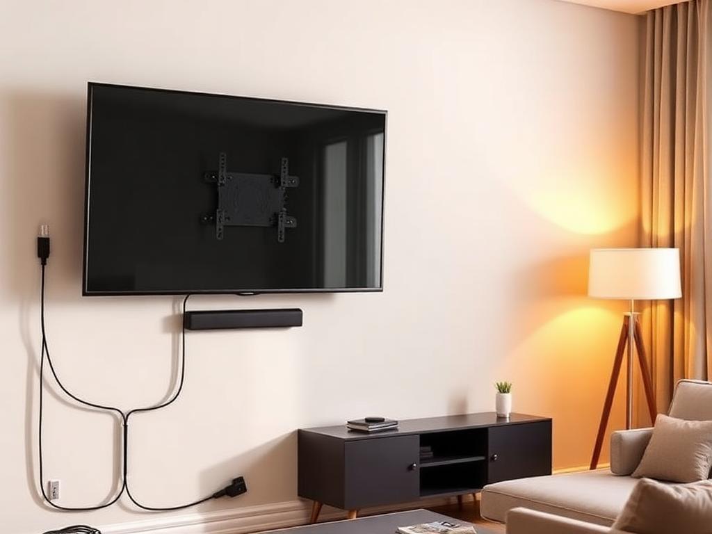 TV Mount & Cable Tidy